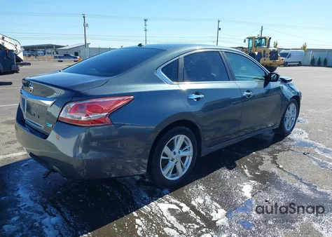 2013 Nissan Altima 2.5 Sv из США, поврежденный, VIN 1N4AL3AP3DN487203